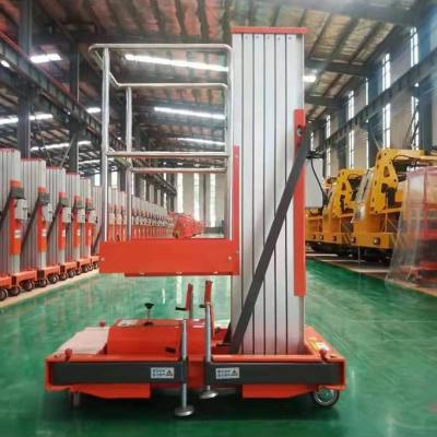 Aerial Single Mast Aluminum Alloy Lift