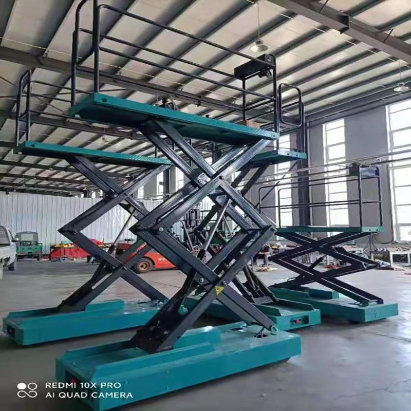 6m-14m Aerial  Electric Scissor Lift